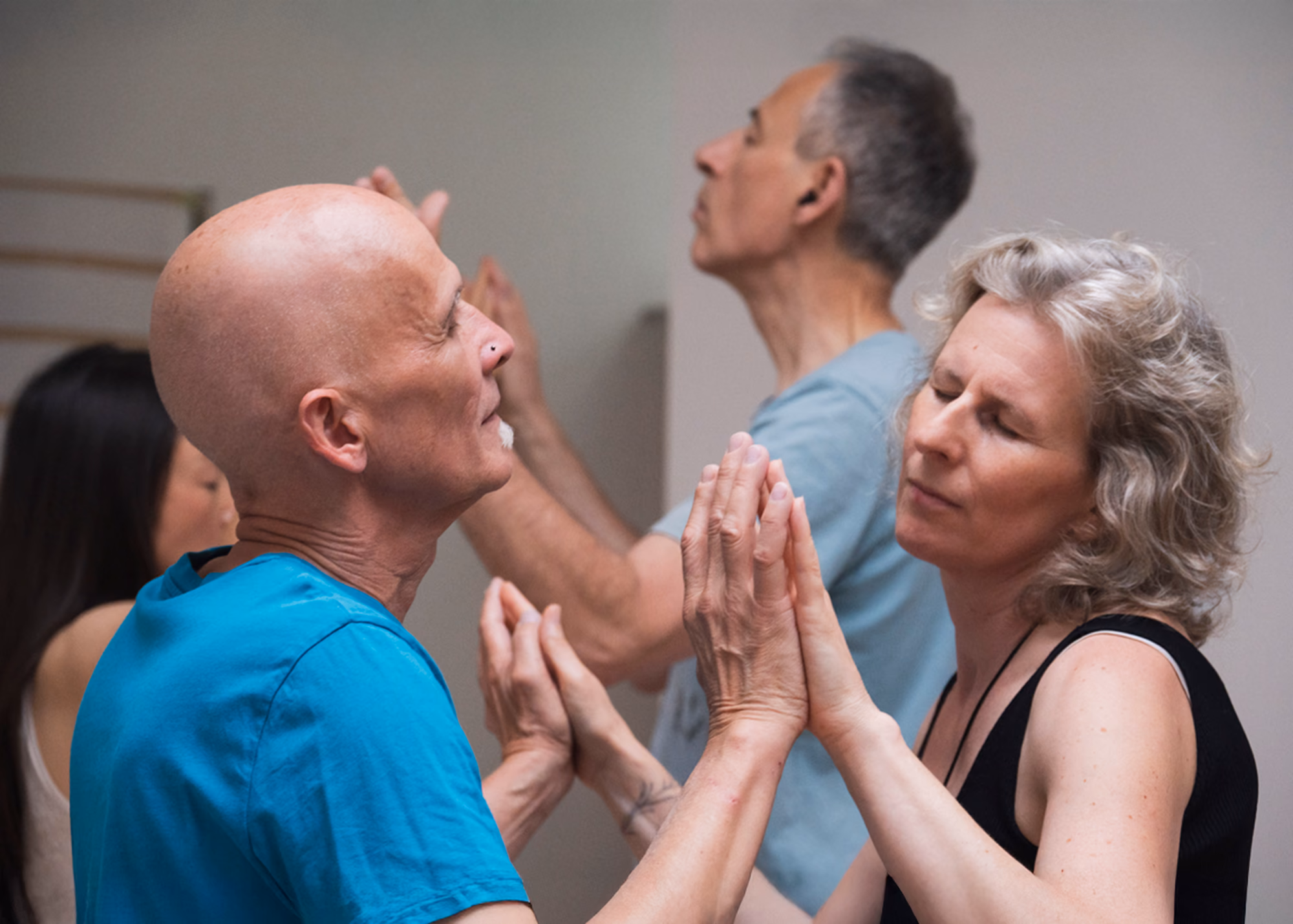 Gruppenmoment im Tantra-Jahrestraining in Frankfurt