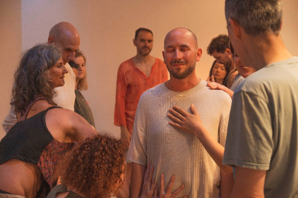 Angel Walk in a Tantra seminar in Frankfurt